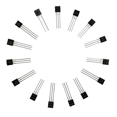 15 Values Transistors NPN PNP BJT